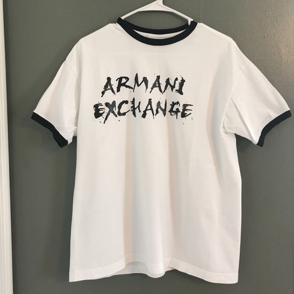 A/X Armani Exchange Other - AX Graffiti Logo Ringer T-Shirt